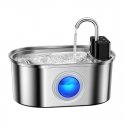 Wireless stainless steel fountain/water dispenser for dogs and cats, 3.2 l, Rojeco Wireless stainless steel fountain/water dispenser for dogs and cats, 3.2 l, Rojeco