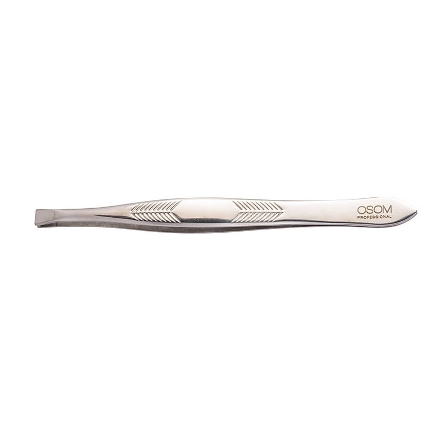 OSOM Professional Stainless Steel Tweezers OSOMPT01GR, sirge, 89 mm – 2