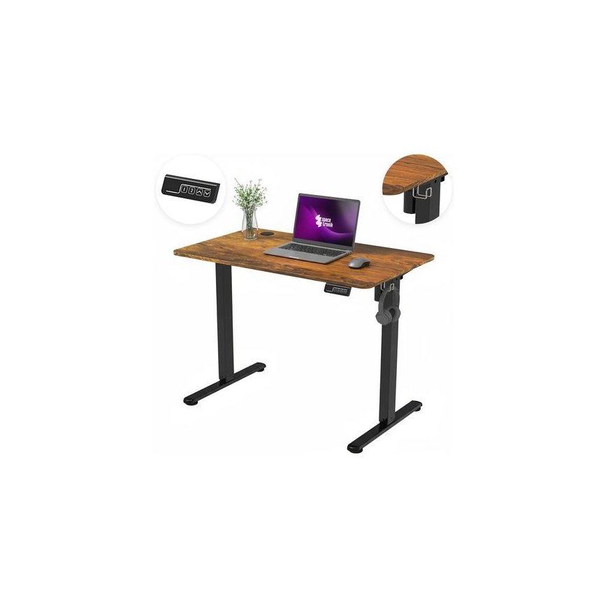 Spacetronik elektrinis stalas Moris SPE-O111BR 080×60 cm