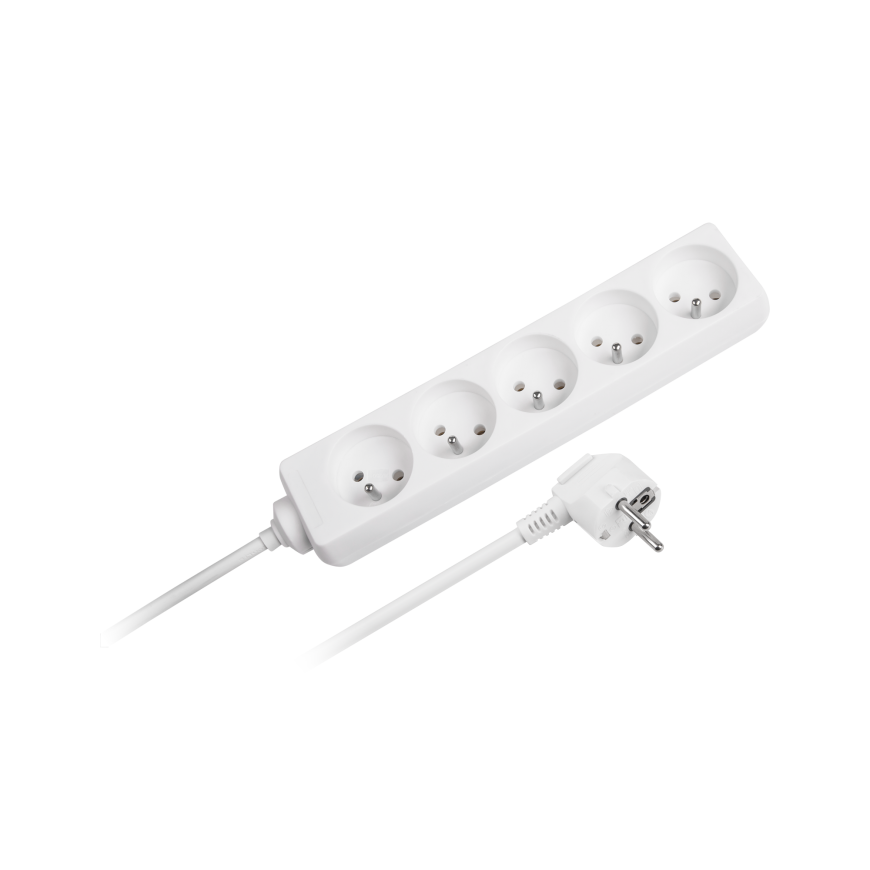 Rebel power strip 5 sockets 3m - 1.5mm – 2
