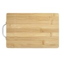 Paloma Bamboo pjaustymo lenta 30 x 20 x 1,5 cm stačiakampė su metaline rankena AMBITION Paloma Bamboo pjaustymo lenta 30 x 20 x 1,5 cm stačiakampė su metaline rankena AMBITION