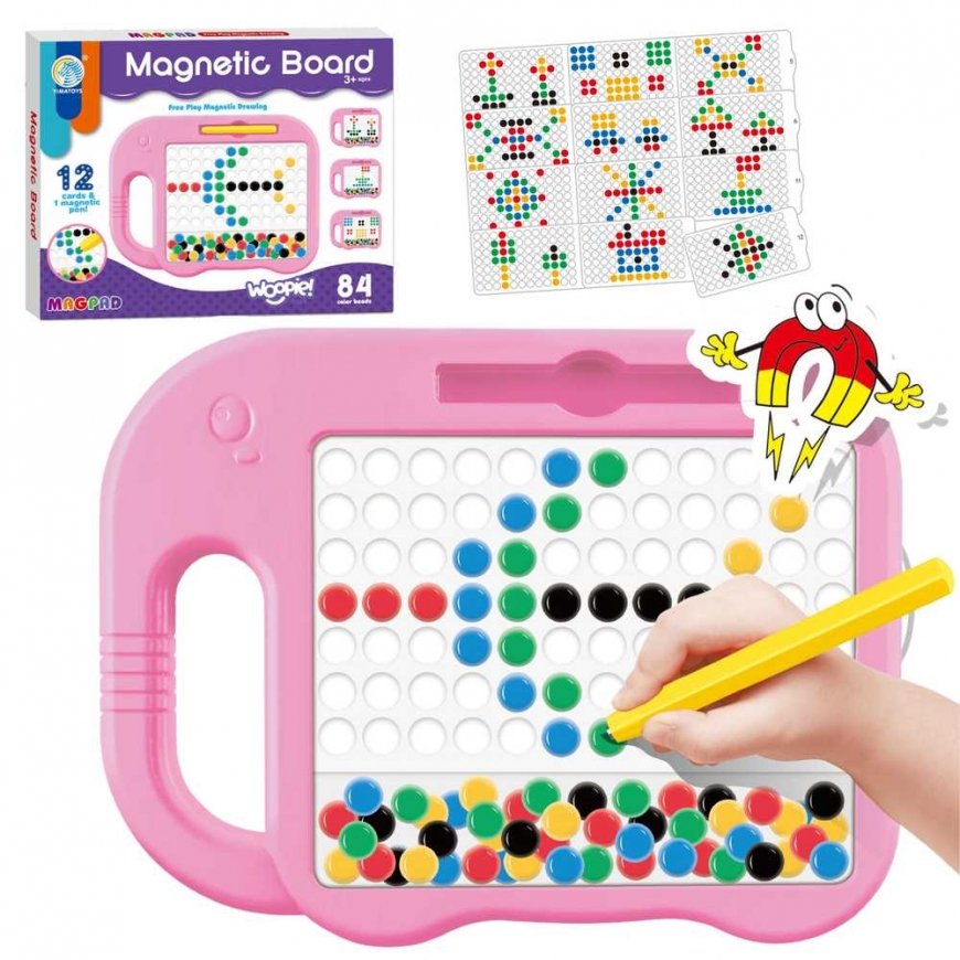 Woopie Magnetiline mäng koos ülesandekaartidega MagPad Elevandikesed