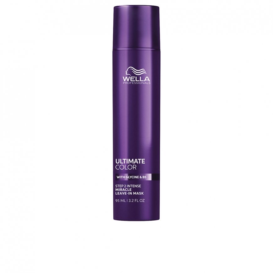Wella ULTIMATE COLOR miracle leave-in hiustennaamio - kiilto & elävä väri värjätyille hiuksille 95 ml