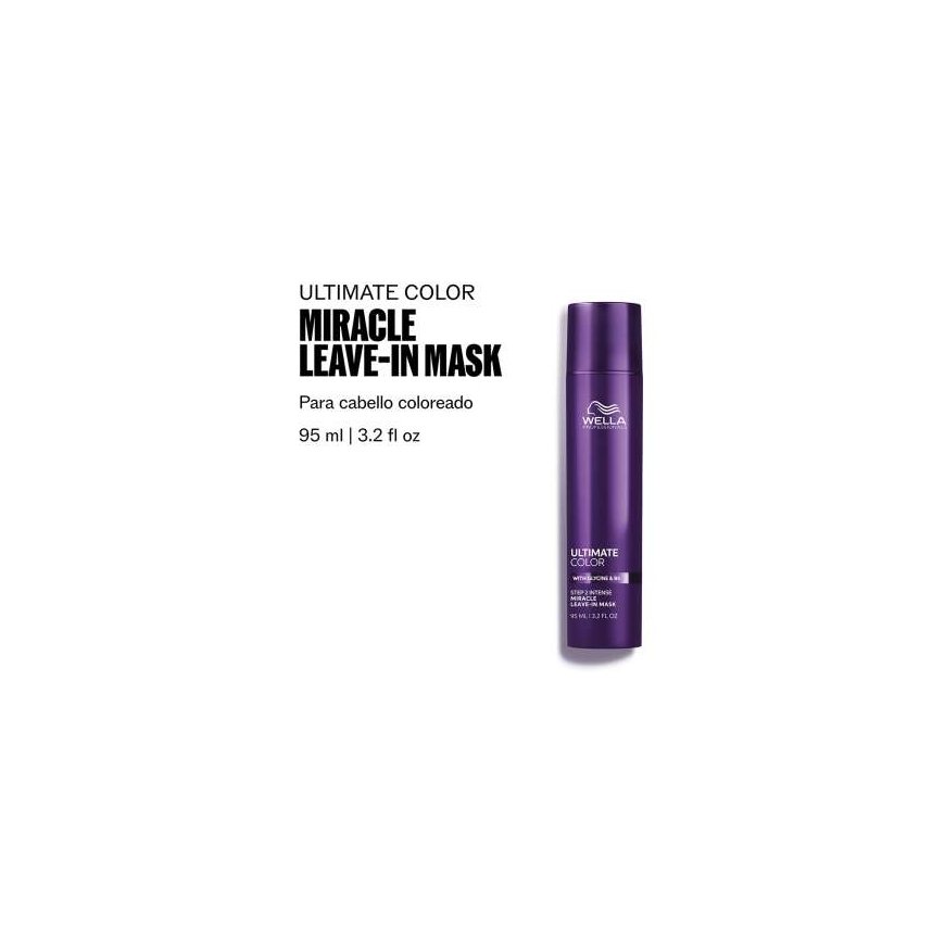 Wella ULTIMATE COLOR imettejuuksemask - sära ja erksad värvid värvitud juustele 95 ml – 2