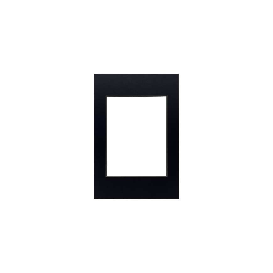 Focus Passepartout Black Photo Frame w. Black Core 40x50/30x40