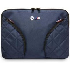 Сумка BMW Nylon Pockets&Metal Logo Sleeve 16" тёмно-синий
