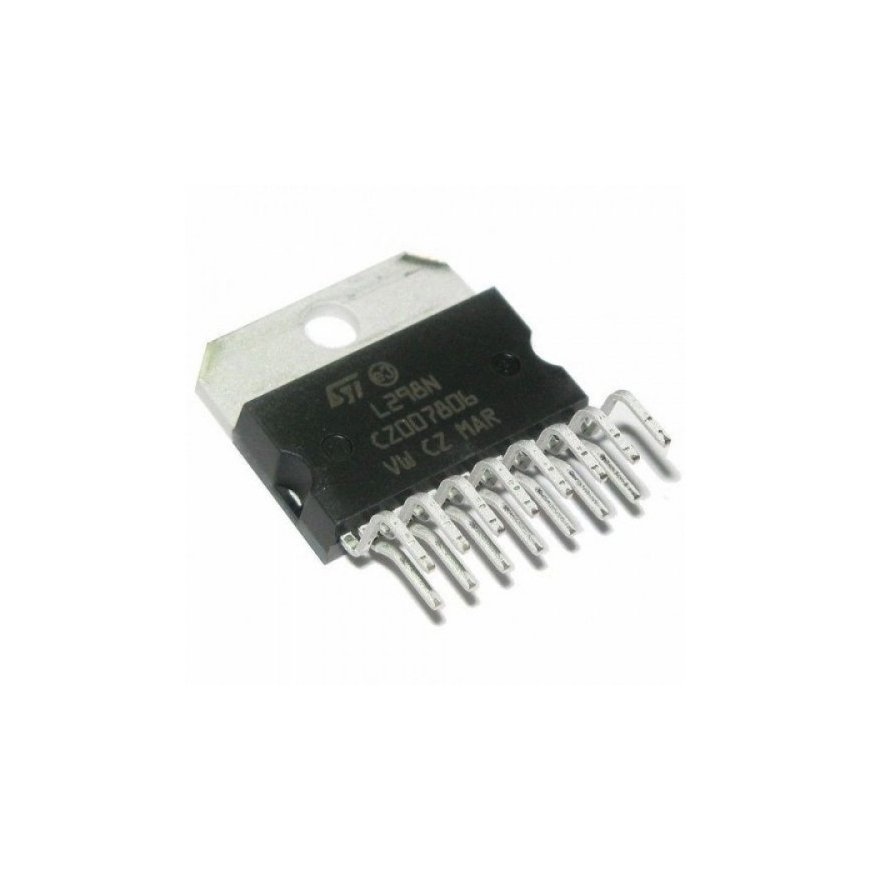 OEM Two-Channel Motor Controller - L298N - H Bridge - SIP-15
