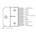 OEM Two-Channel Motor Controller - L298N - H Bridge - SIP-15 OEM Two-Channel Motor Controller - L298N - H Bridge - SIP-15