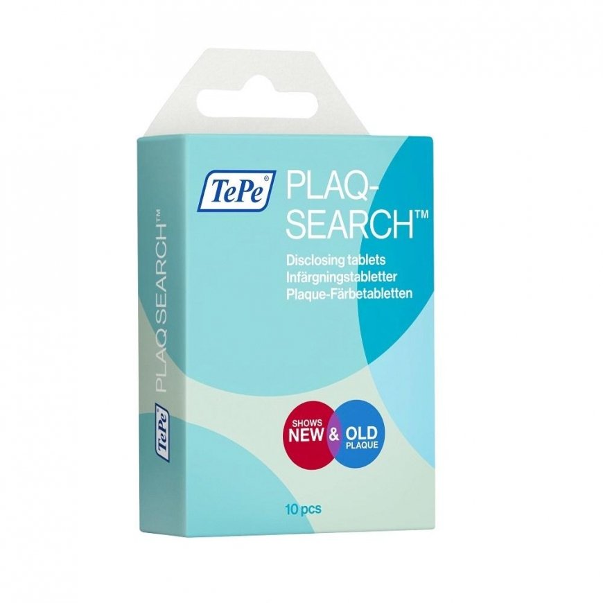 TePe PlaqSearch aplikuotas indikaator 10 tabletti