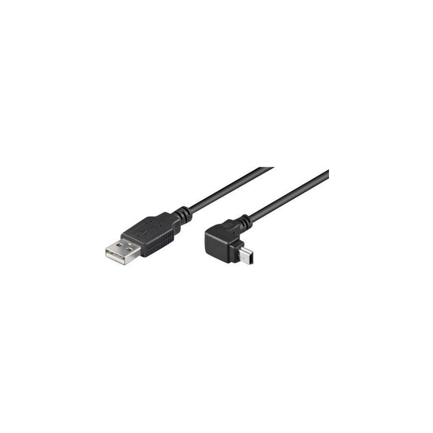 USB kabelis PremiumCord USB-A - USB-B 1,8 m Juodas (ku2ab2-90) – 2