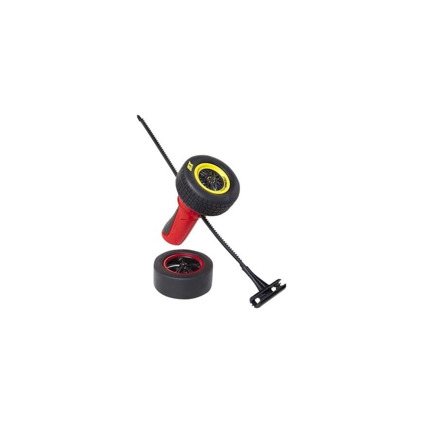 Jakks Pacific "Fly Wheels" tire + launch device orange