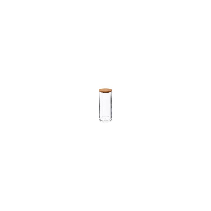 5five Simply Smart Bamboo SELENA cosmetics flakes container, bamboo lid – 2