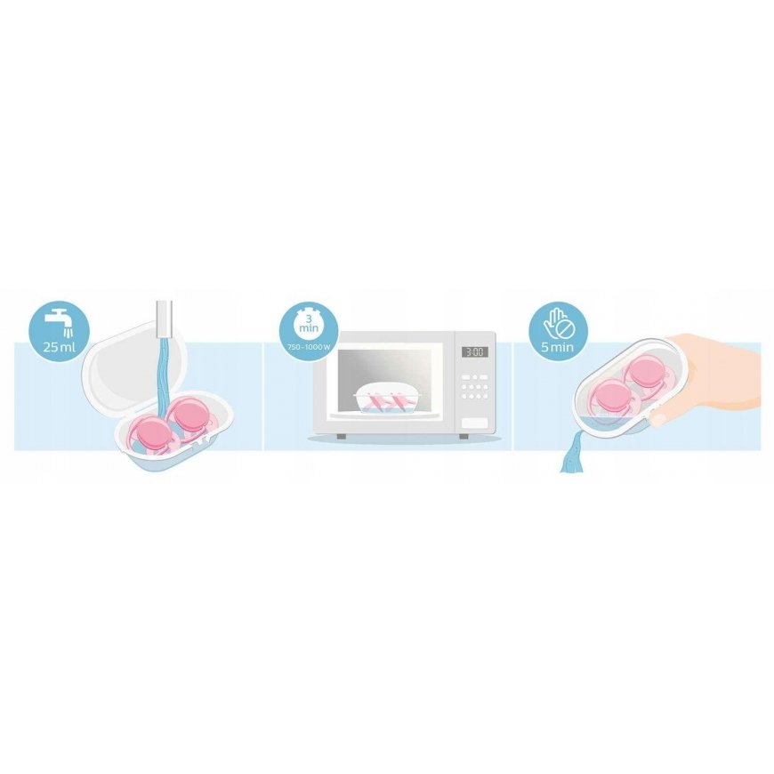 CANPOL BABIES silikoninis simetrinis čiulptukas BONJOUR PARIS, 0-6 mėn., 2 vnt., 22/647_blu – 2
