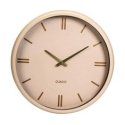 EPOCH wall clock cream color with metal accent, 38 cm EPOCH wall clock cream color with metal accent, 38 cm