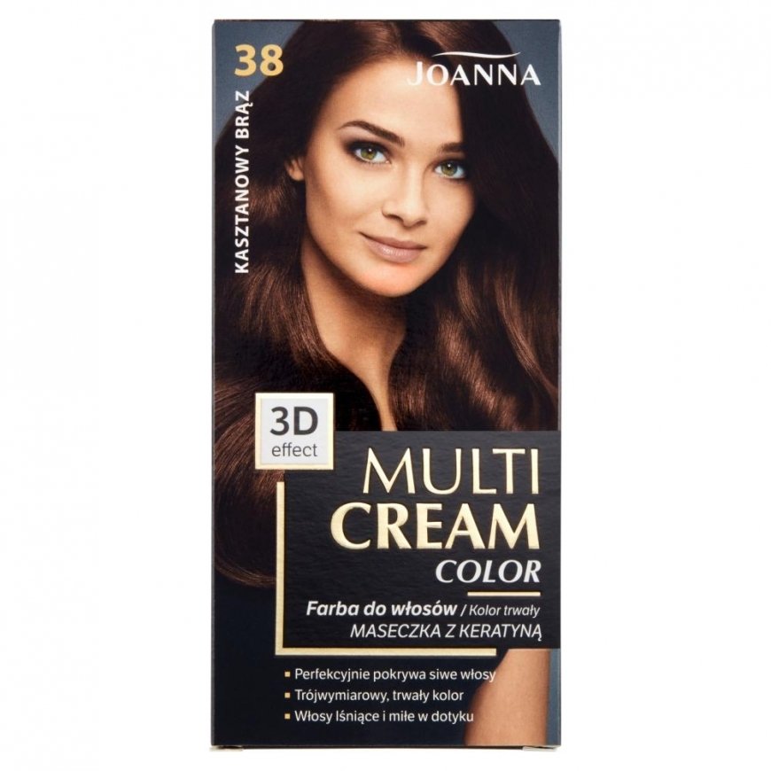 Joanna Multi Cream Hair Color 38 Chestnut Brown