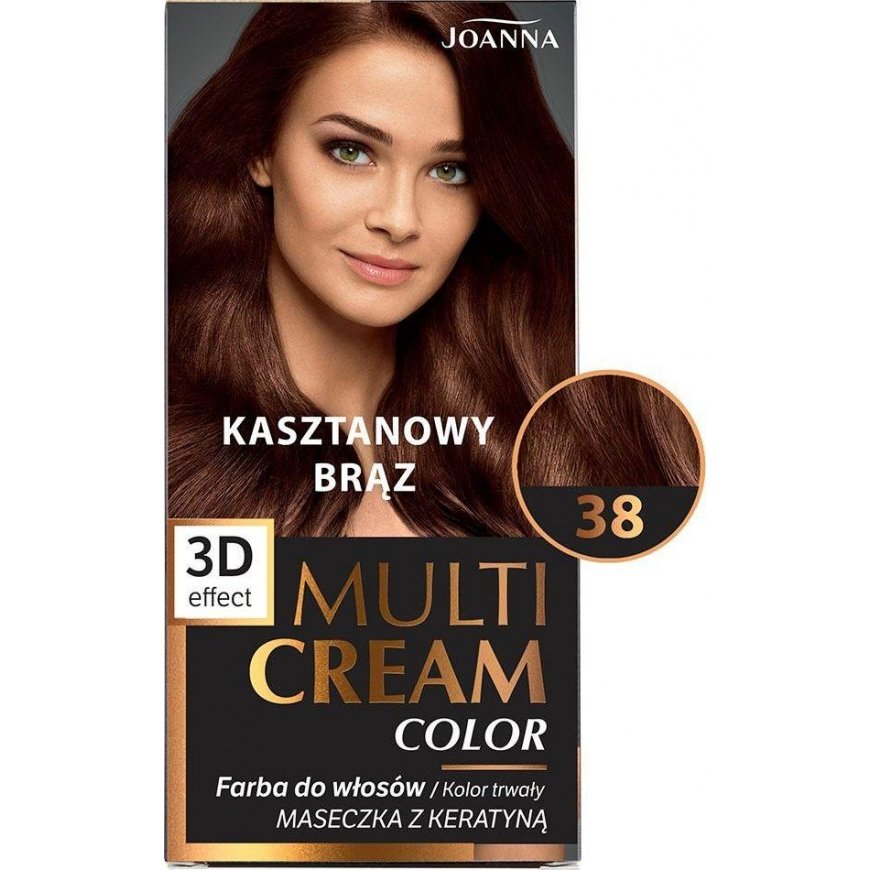 Joanna Multi kremas Spalva 38 Kaštoninė Ruda – 2