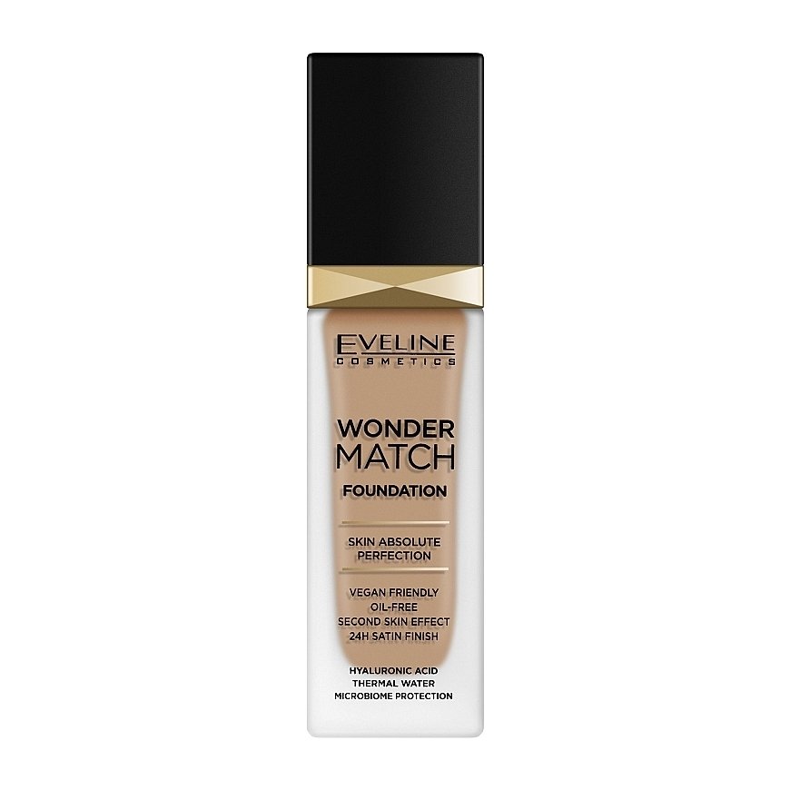 Eveline Cosmetics Wonder Match Coverage Krēms Maskuoklis 25 Sand Nude, 7 ml – 2