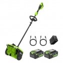 Greenworks SS3002A2 Snow Blower 2x24 V 2x4.0 Ah battery. Greenworks SS3002A2 Snow Blower 2x24 V 2x4.0 Ah battery.