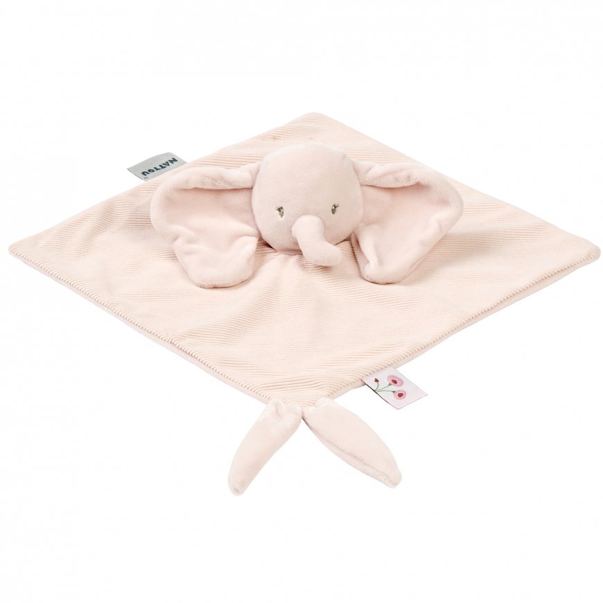 NATTOU Fanfan Doudou elephant pink