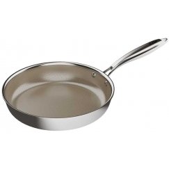 Indukcijas nerūsējošā tērauda panna Zyle Tri-Ply, ZY2028CFP, Ø28 cm