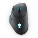 Alienware AW620M pele Speļu Labā roka RF Wireless + USB Type-C Optisks 26000 DPI Alienware AW620M pele Speļu Labā roka RF Wireless + USB Type-C Optisks 26000 DPI