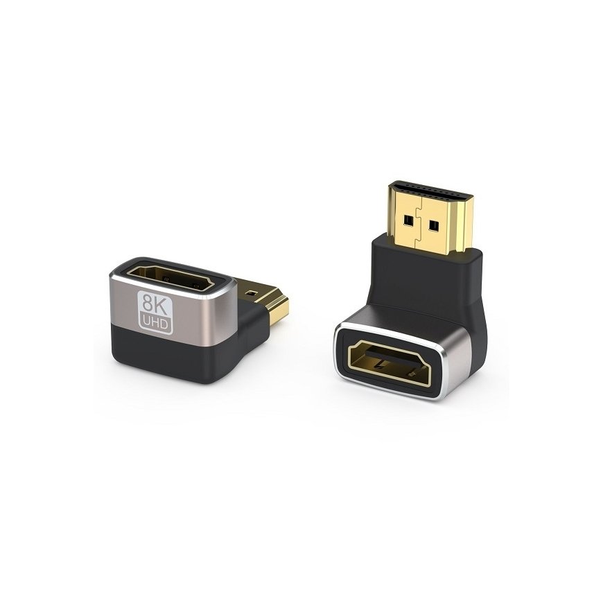 PREMIUMCORD 8K HDMI A - HDMI A Adapter, F/M, right angle 90° – 2