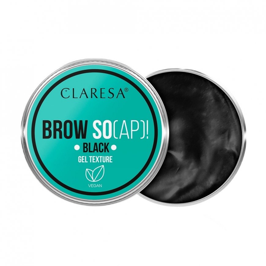 Claresa Brow Soap Juodas, 30 ml