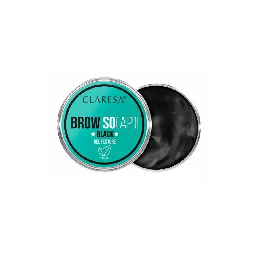 Claresa Brow Soap Melns, 30 ml – 2