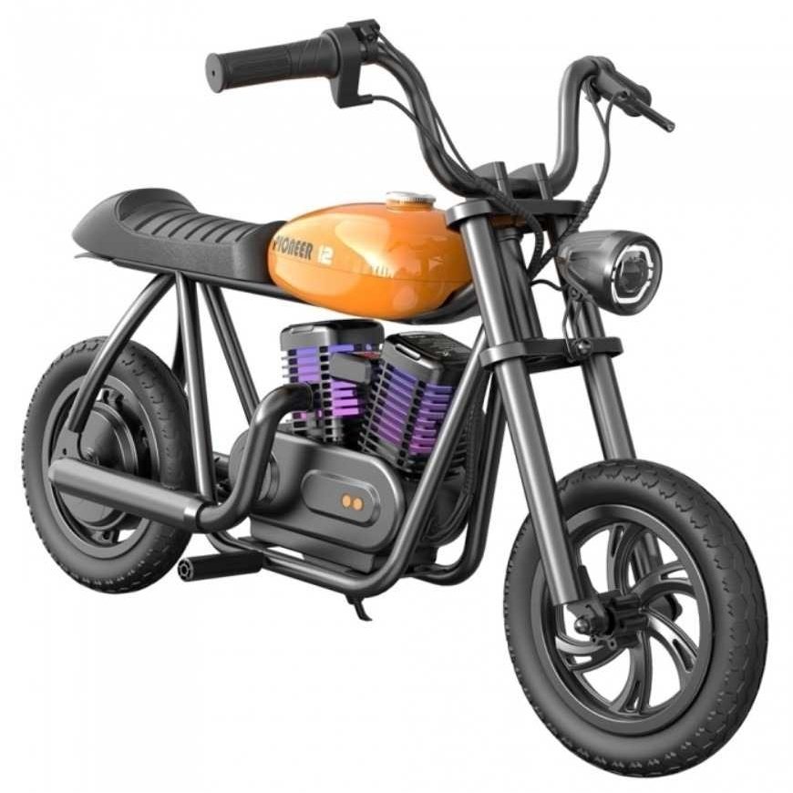 Hyper Gogo Pioneer 12 Plus Electric Motorcycle - Orange