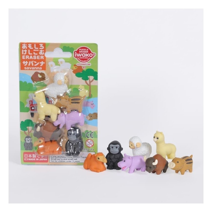 IWAKO Puzzle Set "Savanna" – 2