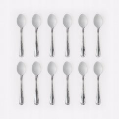 12 kavos šaukštelių rinkinys, 13 cm, DOMOTTI