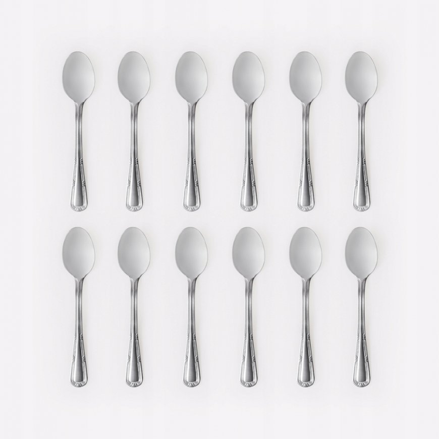12-piece coffee spoon set, 13 cm, DOMOTTI