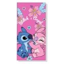 Disney Stitch & Angel microfibre beach towel Disney Stitch & Angel microfibre beach towel