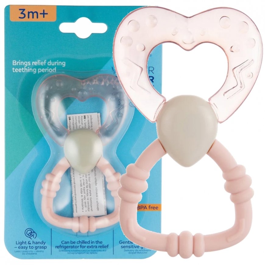 Canpolbabies CANPOL BABIES water teether with rattle MAGIC WAND, pink, 56/152_pin – 2