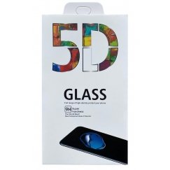Reach LCD apsauginis stikliukas 5D Full Glue Samsung S911 S23 5G lenktas juodas be išpjovimo