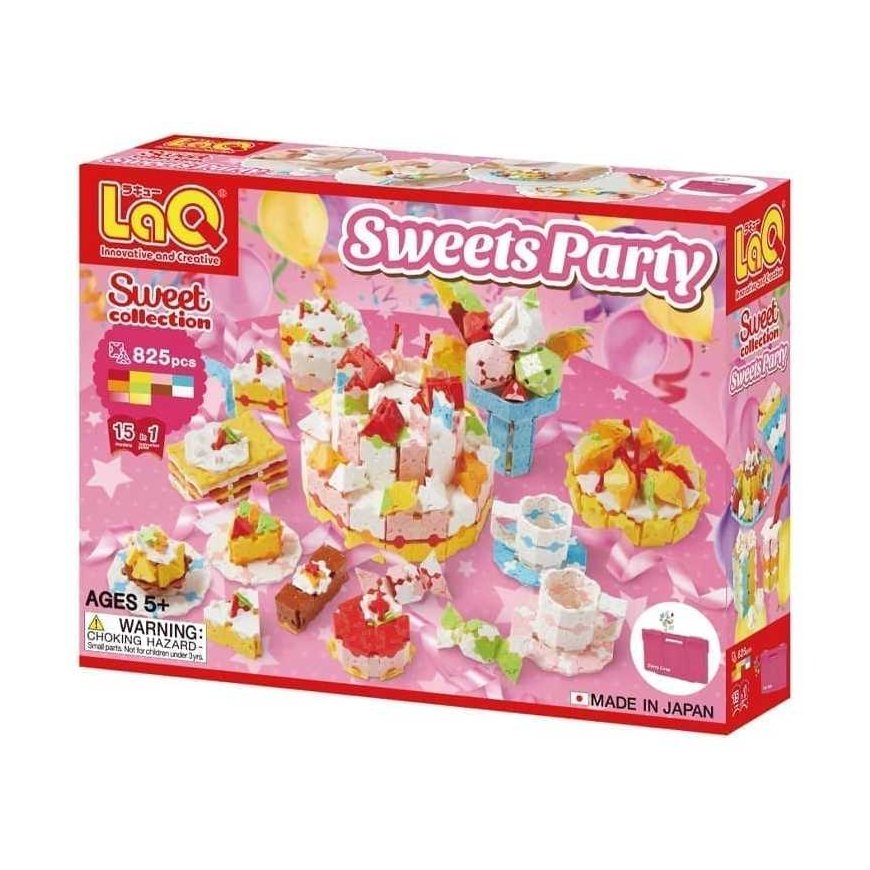 Konstruktorius LaQ „Sweet Collection Sweets Party Set”