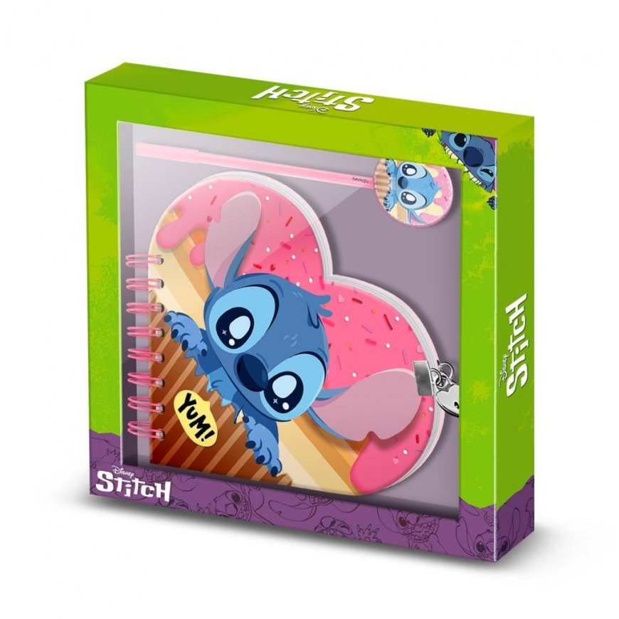 Karactermania Disney Stitch dienoraštis + rašiklis – 2