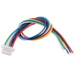 JST SH 6-pin 12cm long wire with socket, Pololu 4762