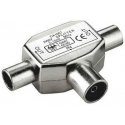 PremiumCord TV Antenna Combiner-Connector IEC 75 Ohm 1xF-2xM PremiumCord TV Antenna Combiner-Connector IEC 75 Ohm 1xF-2xM