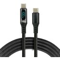 KABELIS USB-C / USB-C LCD everActive CBB-2PD5L 200cm 20V 5A 100W KABELIS USB-C / USB-C LCD everActive CBB-2PD5L 200cm 20V 5A 100W