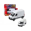 Lean Toys Kurjerio sunkvežimis, millel on tõmmatav mootor, valgustid ja helid, valge 1:32 Lean Toys Kurjerio sunkvežimis, millel on tõmmatav mootor, valgustid ja helid, valge 1:32