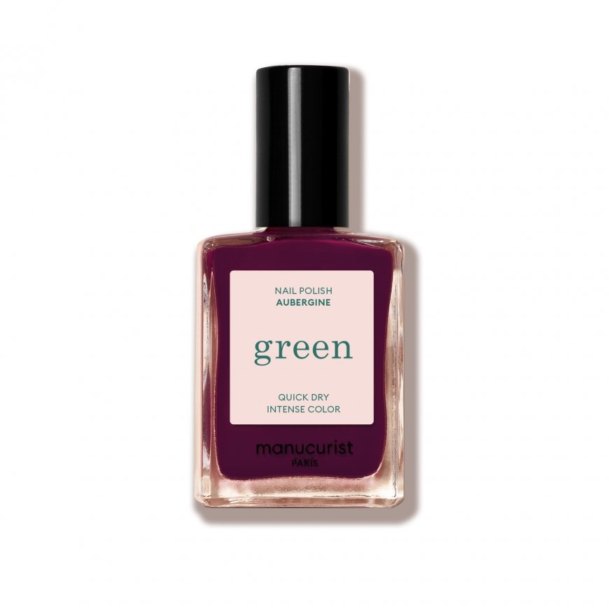 Manucurist Roheline küünelakk Aubergine 15ml