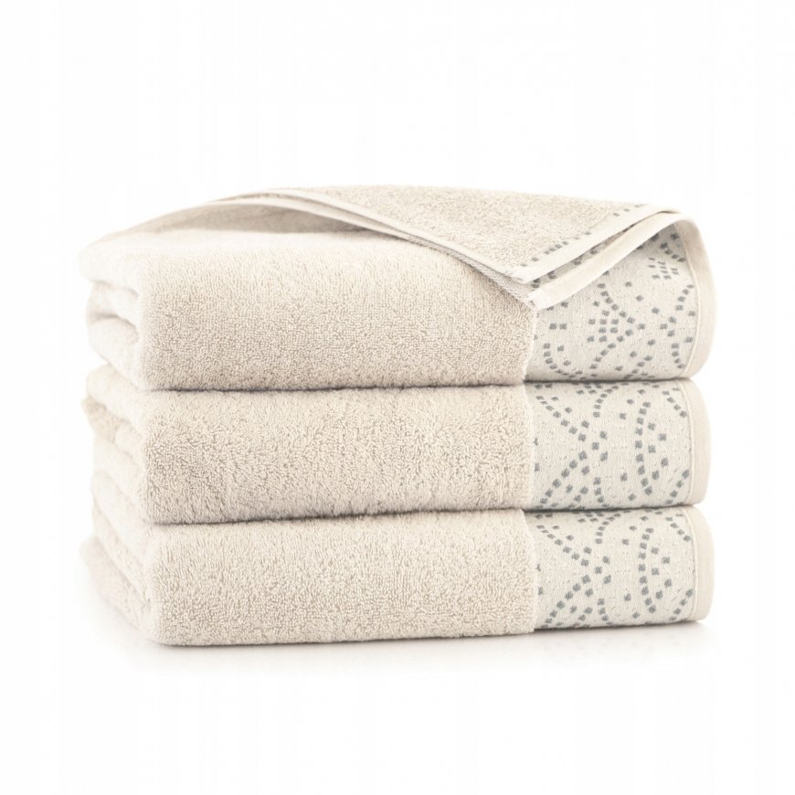 Ravenna towel 30x50 sepia 450 g/m2 5908 Zwoltex – 2