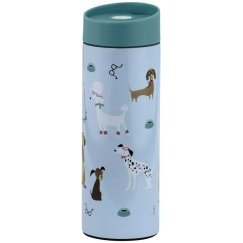 Pet Thermo Mug 400 ml Psy Blue AMBITION