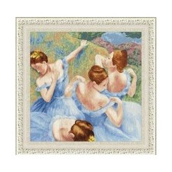 Beldizart Cross Stitch Kit "Blue Dancer" 40.5x41 cm S/MK050