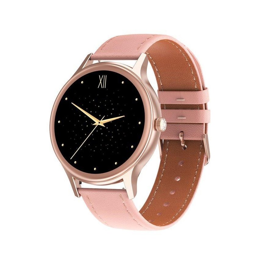 Pacific 18-6 Smartwatch, Rose Gold Case with 2 Straps included