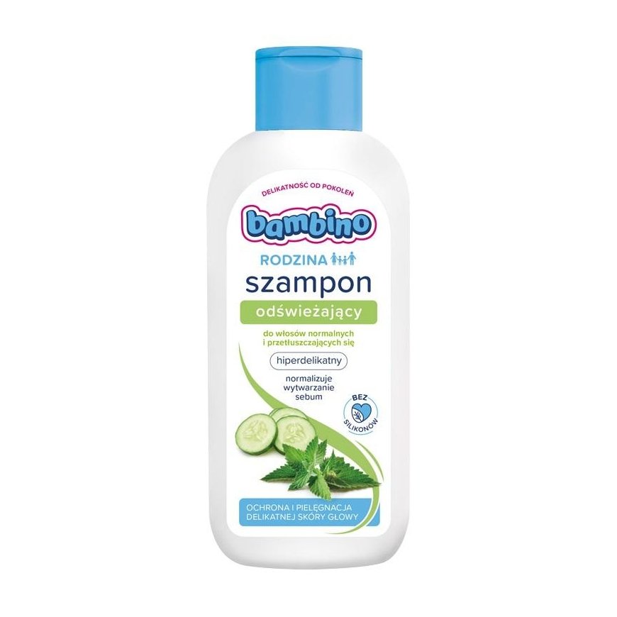 Bambino Family šampoon normaalsetele ja rasustele juustele 400ml