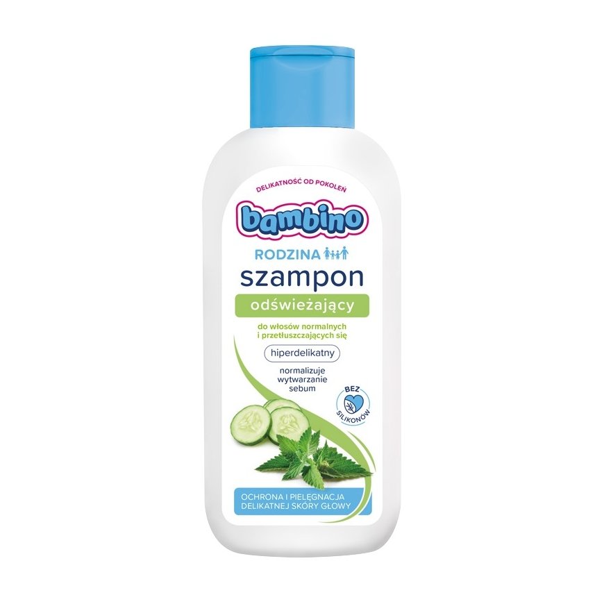 Bambino Family šampoon normaalsetele ja rasustele juustele 400ml – 2