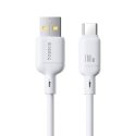 Baseus Silky USB/USB-C Fast Charging Cable 1m 100W White Baseus Silky USB/USB-C Fast Charging Cable 1m 100W White