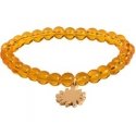 Lemon Bead Bracelet with Sun Rays Lemon Bead Bracelet with Sun Rays